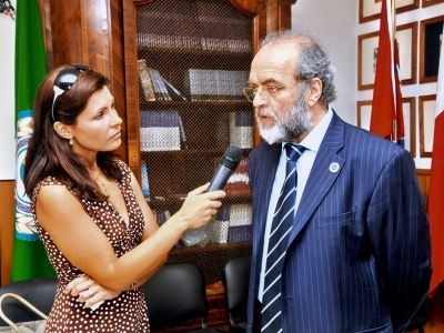 Barbara Serra e Michele Capasso